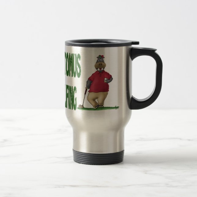 Tasses de golf : Hippopotame de Shankapotomus (Droit)