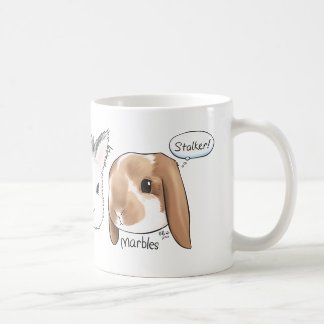 Tasses de groupe de lapin (Droite)
