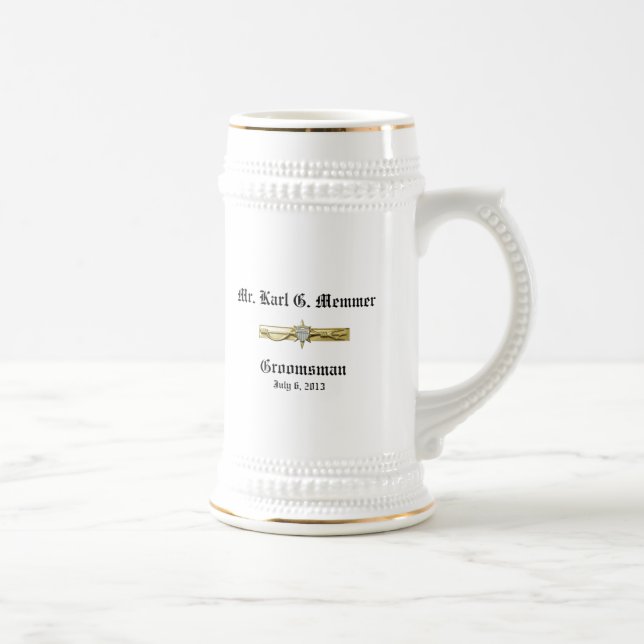 Tasses de KGM Groomsman (Droite)