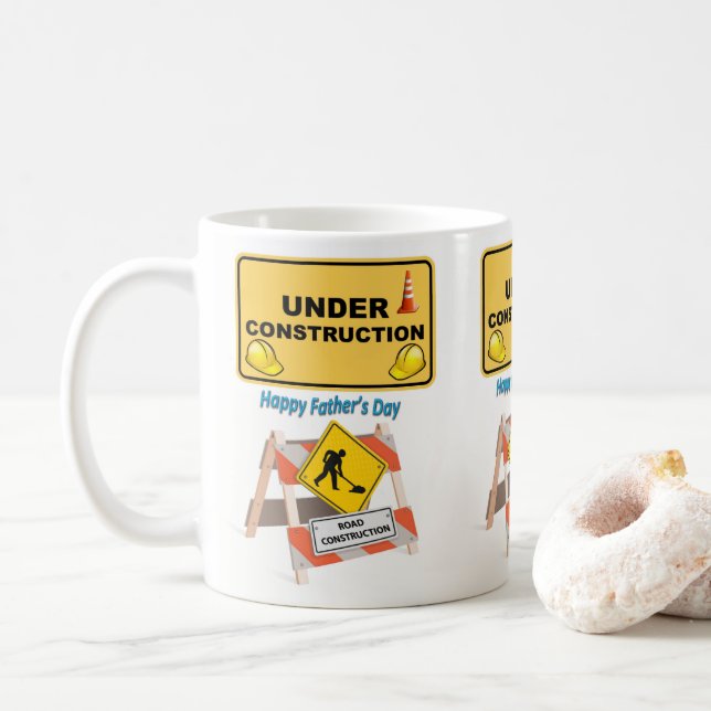 Tasses de la Fête des Pères (Avec donut)