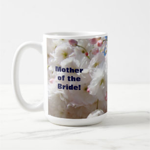 Tasses de la mère de la mariée Fleurs de Fleur de