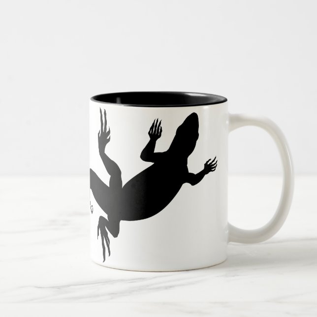 Tasses de lézard de reptile de cool de tasse de (Droit)