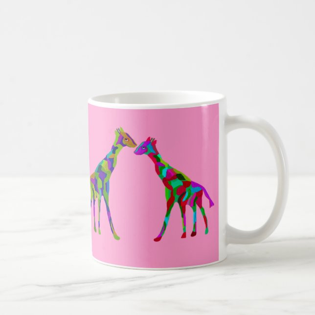 Tasses de Luv de girafe (Droite)