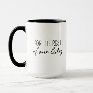 Tasses de mariage personnalisées pour couple Cadea