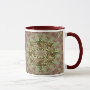 Tasses de motif de tortues de mer de jardin