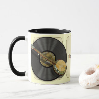 Tasses de musique de banjo