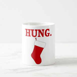 Tasses de Noël des hommes drôles PENDUS