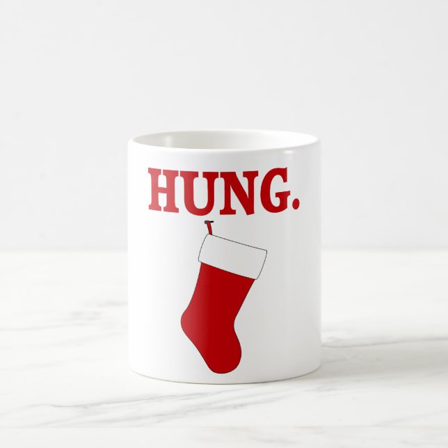 Tasses de Noël des hommes drôles PENDUS (Centre)
