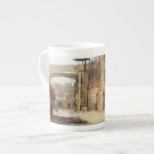 Tasses de pont en rue d'artsdistrict de DTLA 6ème
