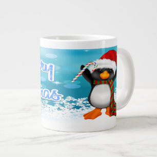 Tasses de spécialité de pingouin de Joyeux Noël