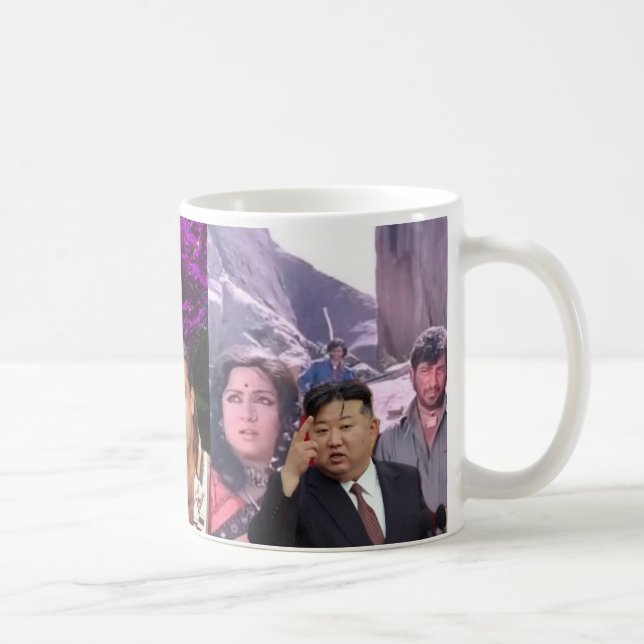 Tasses de thé et de café uniques avec Kim Jong et (Droite)