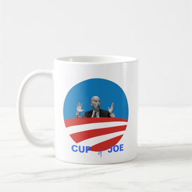Tasses de thé Joe Biden - tasse de gaffe (Gauche)
