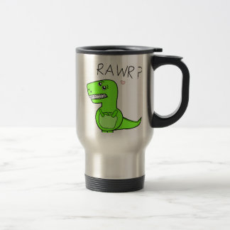 Tasses de voyage de dinosaure de T-Rex Rawr
