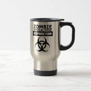 Tasses de voyage d'équipe de réponse d'apocalyps