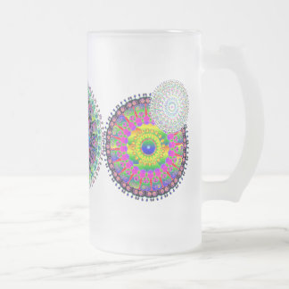 Tasses d'impression de médaillon de cellules
