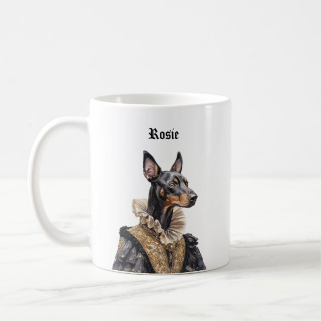 Tasses Doberman Pinscher Victorien (Gauche)