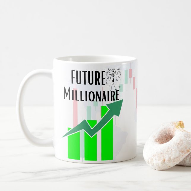 tasses drôles de trading de devises (Avec donut)