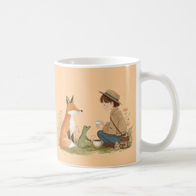 Tasses du matin Kind_Ones – Renard & Grenouille Ar (Droite)