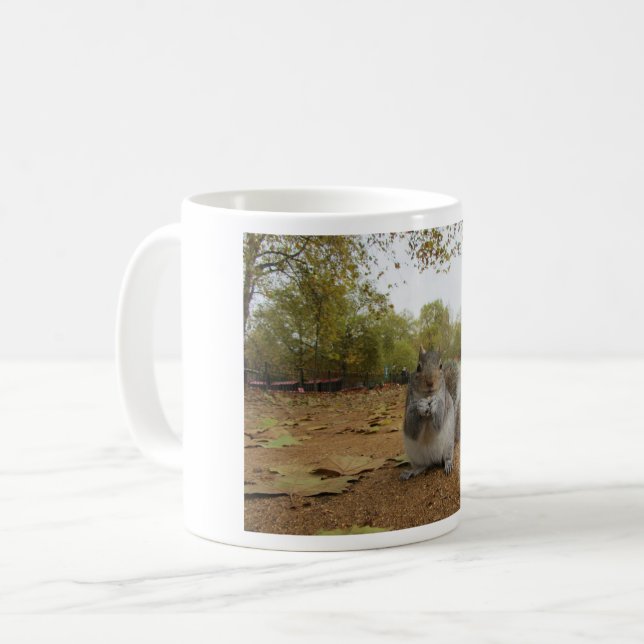Tasses Écureuil Gris Hyde Park Londres (Devant gauche)