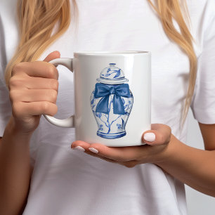 Tasses en céramique à motifs de pots en gingembre 