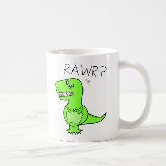 Tasses en céramique de T-Rex