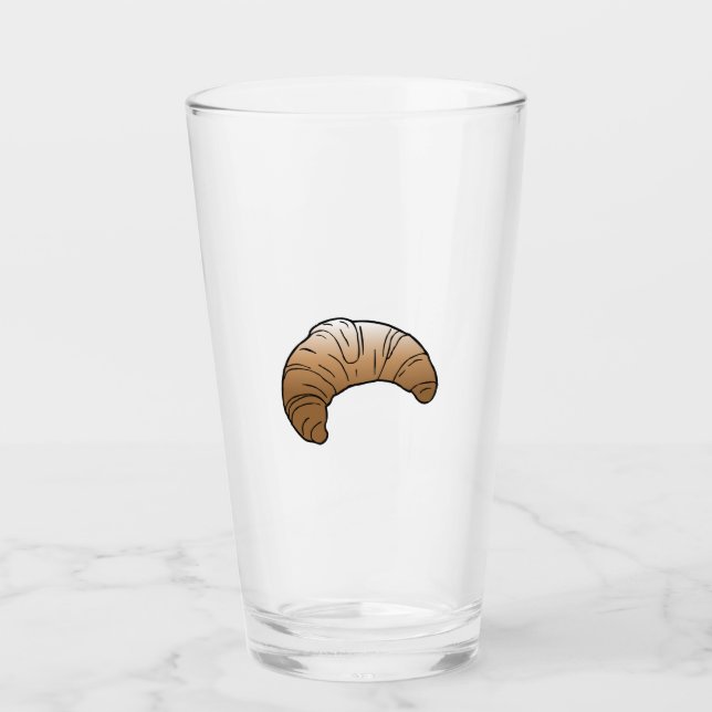 Tasses en verre croissant (Devant)
