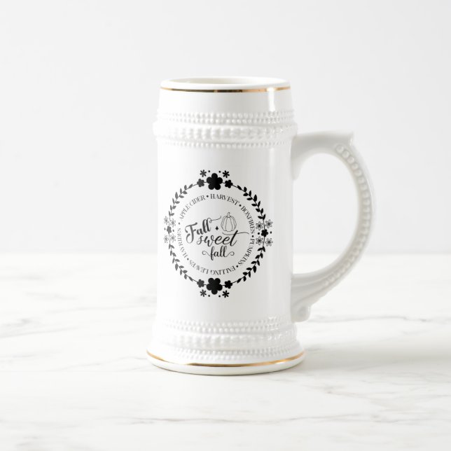 Tasses et chopes d'automne (Droite)