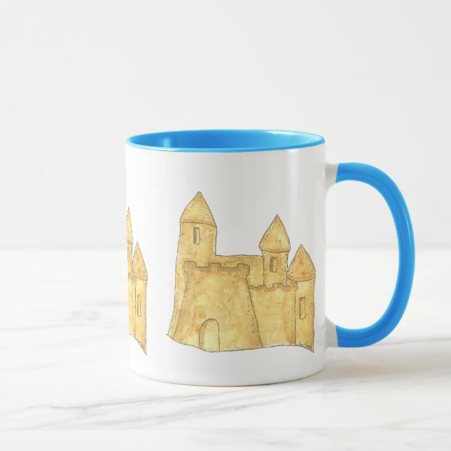 Tasses et Drinkware de château de sable (Droite)