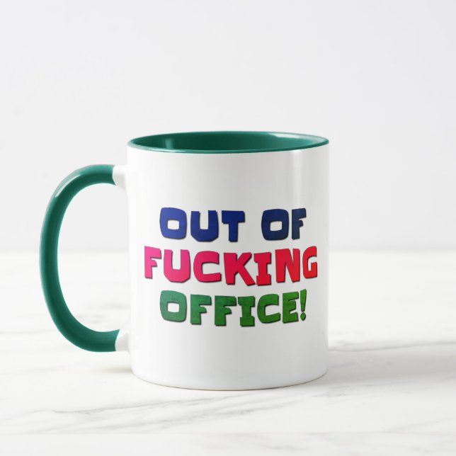Tasses et Gobelets En Dehors Du Bureau (Gauche)