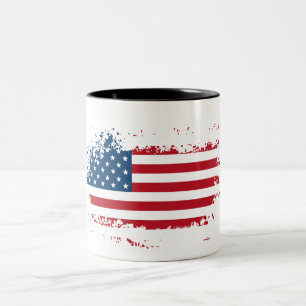 Tasses et mugs Drapeau Amérique