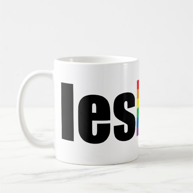 Tasses et Steins lesbiens de fierté (Gauche)