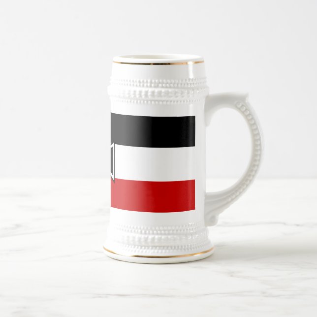 Tasses et Steins prussiens de drapeau (Droite)