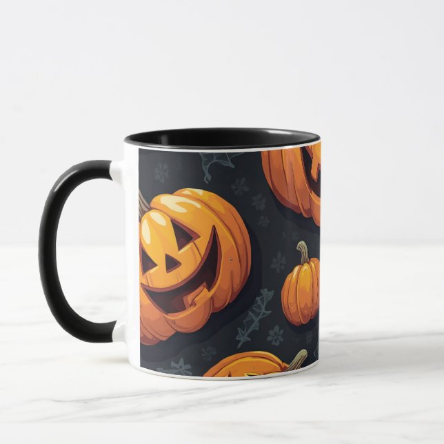 tasses et tasses d'halloween (Gauche)
