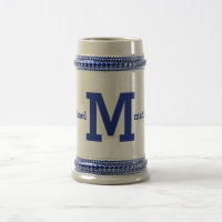 Tasses faites sur commande de monogramme et de nom