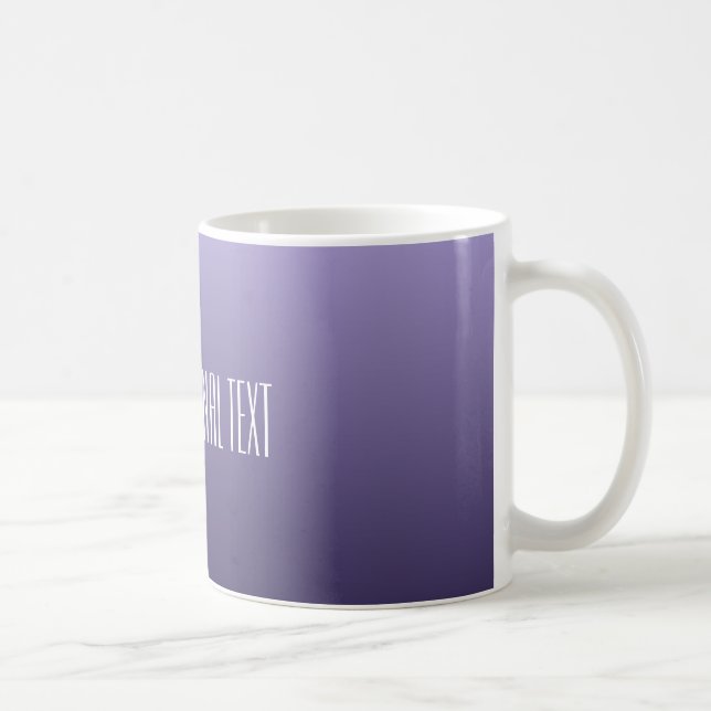 Tasses faites sur commande des textes de gradient (Droite)