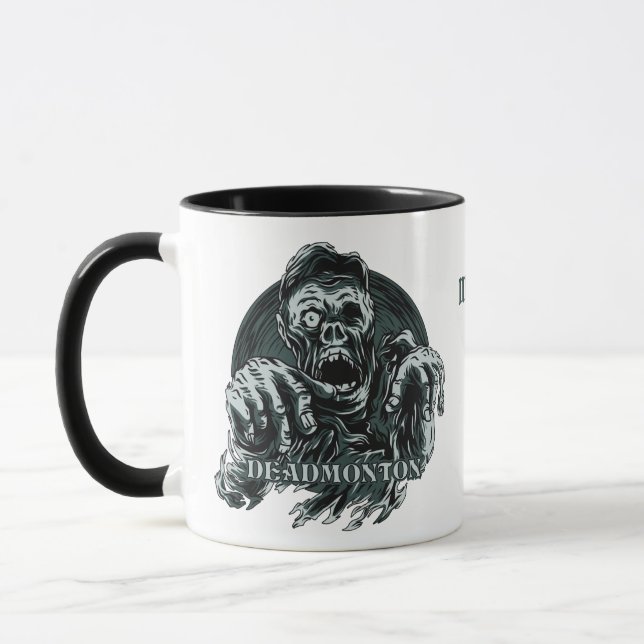 Tasses faites sur commande du nom DEADMONTON (Gauche)
