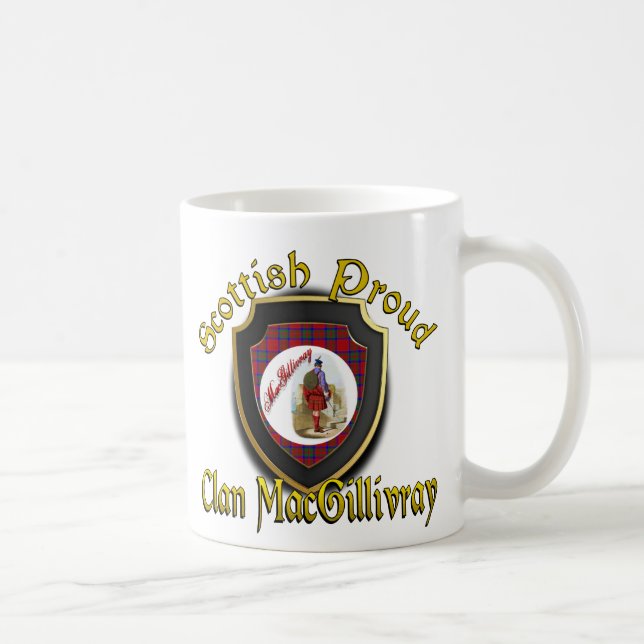 Tasses fières Clan MacGillivray écossais (Droite)