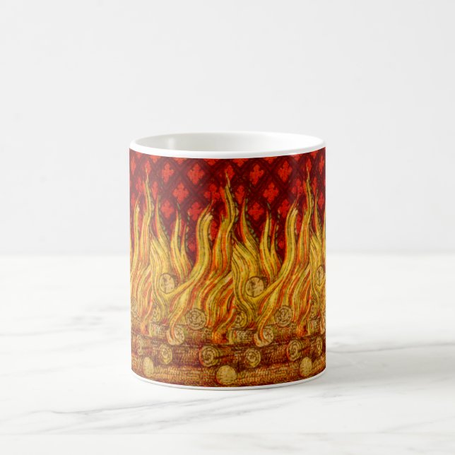 Tasses «Flammes de Sainte-Appoline (VVP 001) » #2. (Centre)