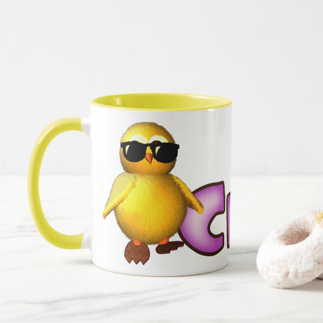 Tasses fraîches de poussin (Avec donut)