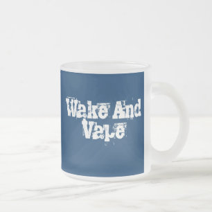 Tasses givrées de sillage et de bière de Vape