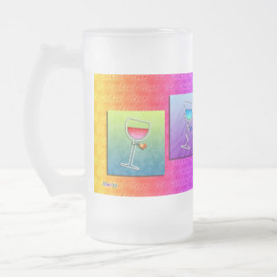 Tasses givrees - Vin Pop Art