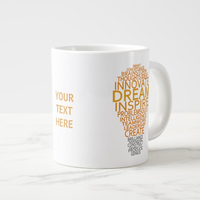 Tasses inspirées de coutume d'ampoule (Devant droit)