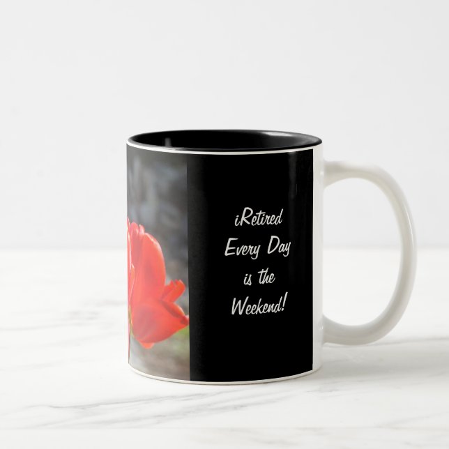 Tasses iRetired Retraite Chaque Jour Week-end (Droit)