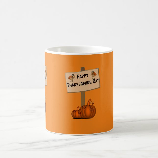 Tasses Joyeuse fête de Thanksgiving (Centre)