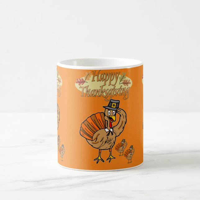 Tasses Joyeux Jour de Thanksgiving (Centre)