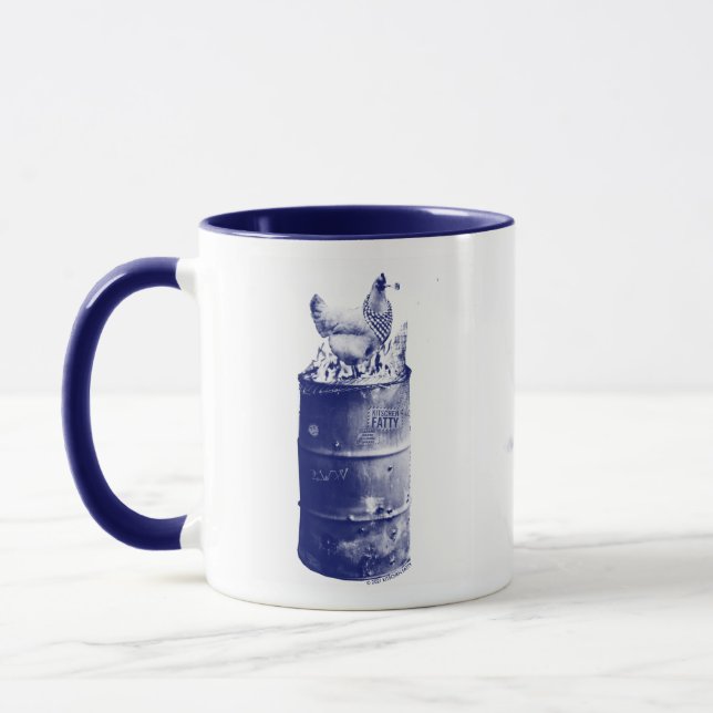 Tasses Kitschen Fatty Stoner Chicks Deli Bleu (Gauche)