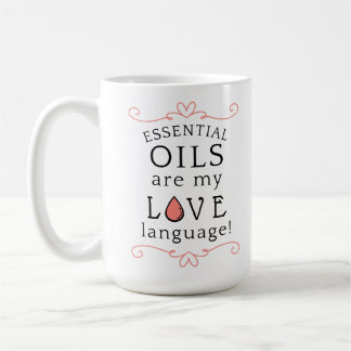 Tasses Les Huiles sont mon langage de l'amour Cora