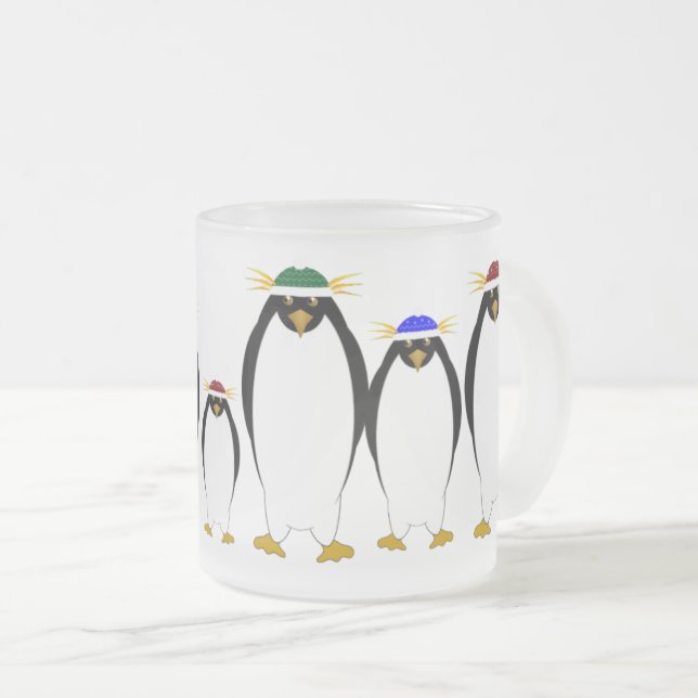 Tasses manchots (Devant droit)