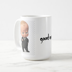 tasses matinales avec bébé patron..