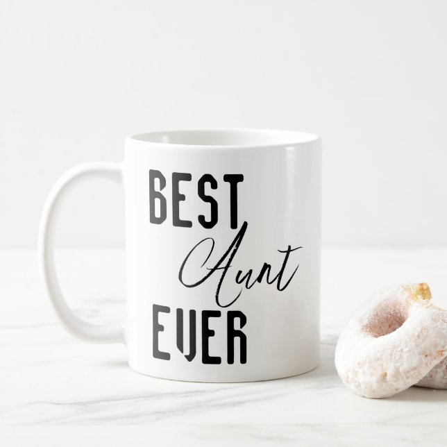 Tasses Meilleure Tante Jamais (Avec donut)